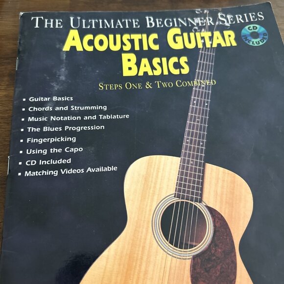 The Ultimate Beginner Series Acoustic Guitar Basics Steps 1 & 2 By Keith Wyatt - Picture 4 of 14